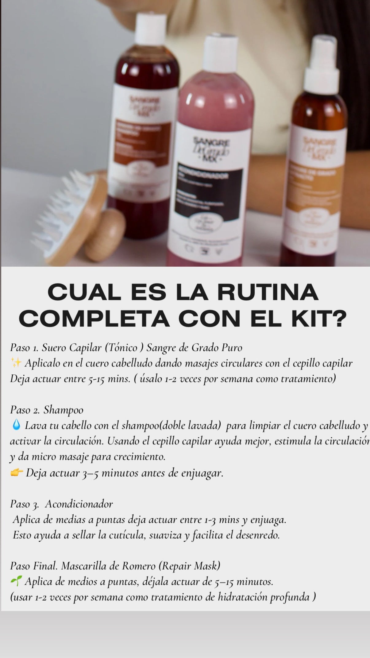 Milagritos Bundle SANGRE DE GRADO (Best Seller)